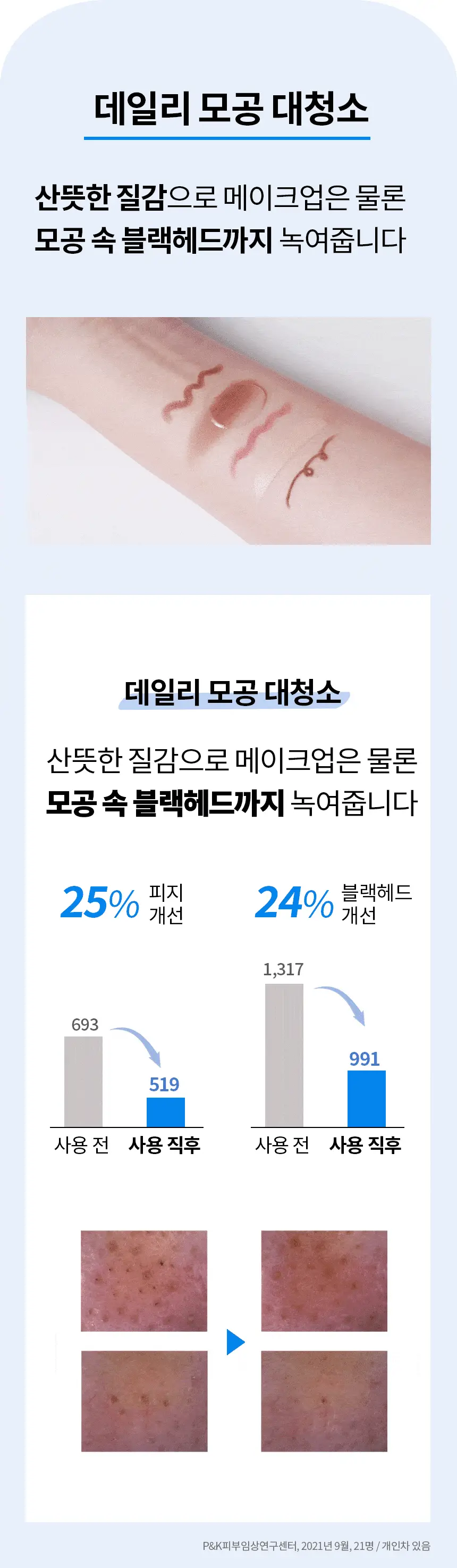 [블랙헤드&각질] 비페스타 클렌징오일 브라이트닝 230ml 상세페이지 6